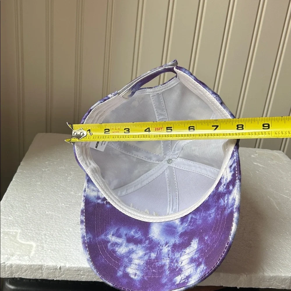 NWOT Sunsations embroidered Long Beach Island NJ Tie Dye LBI adjustable Hat OS